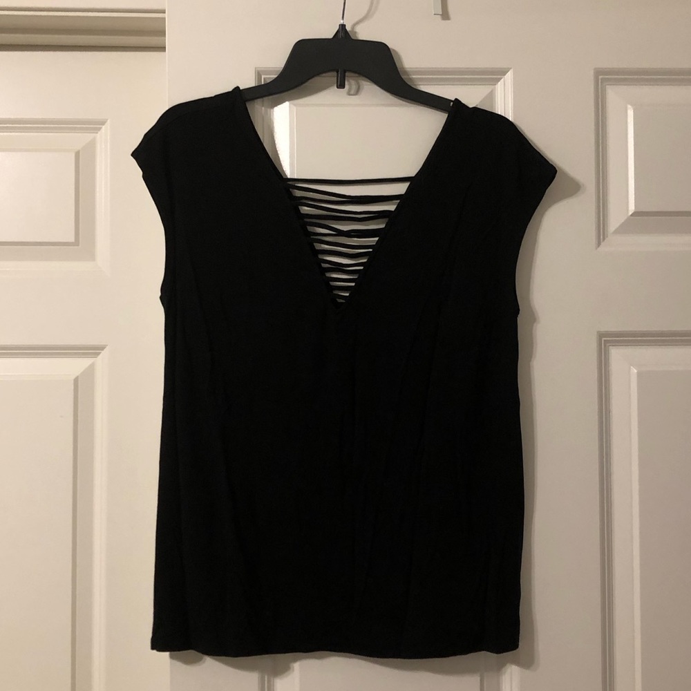 Black short/cap sleeve, Soft & Sexy AE shirt